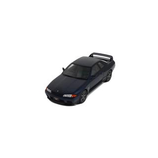 Nissan Skyline GT-R (BNR32) Dark Blue Pearl TH1 1993 OttO mobile 1:18 Resinemodell (Türen, Motorhaube... nicht zu öffnen!)